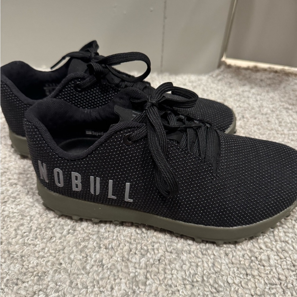 NOBULL Women’s Black and Green Athletic Turf Shoes